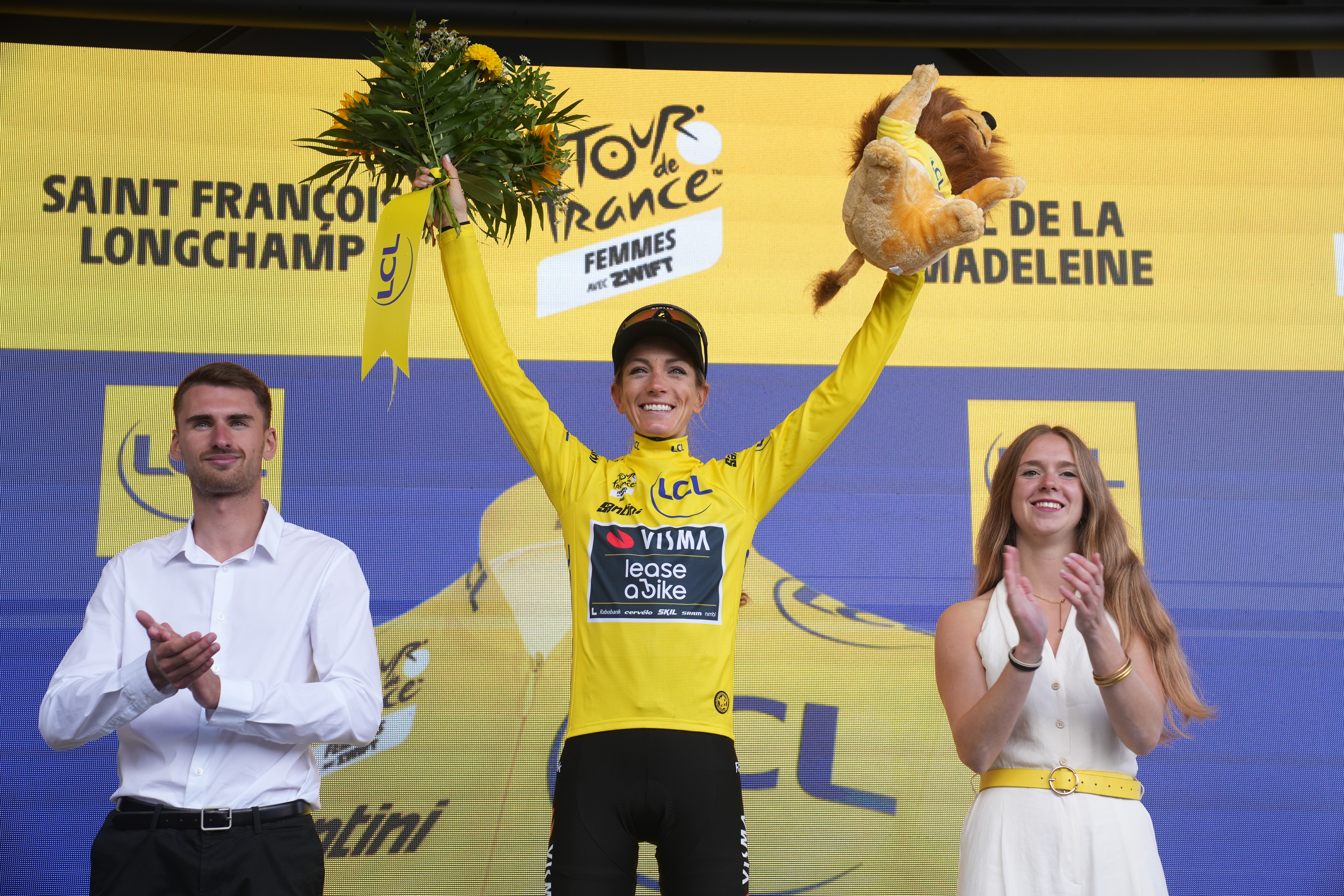 Pauline Ferrand-Prévot enfin en jaune !