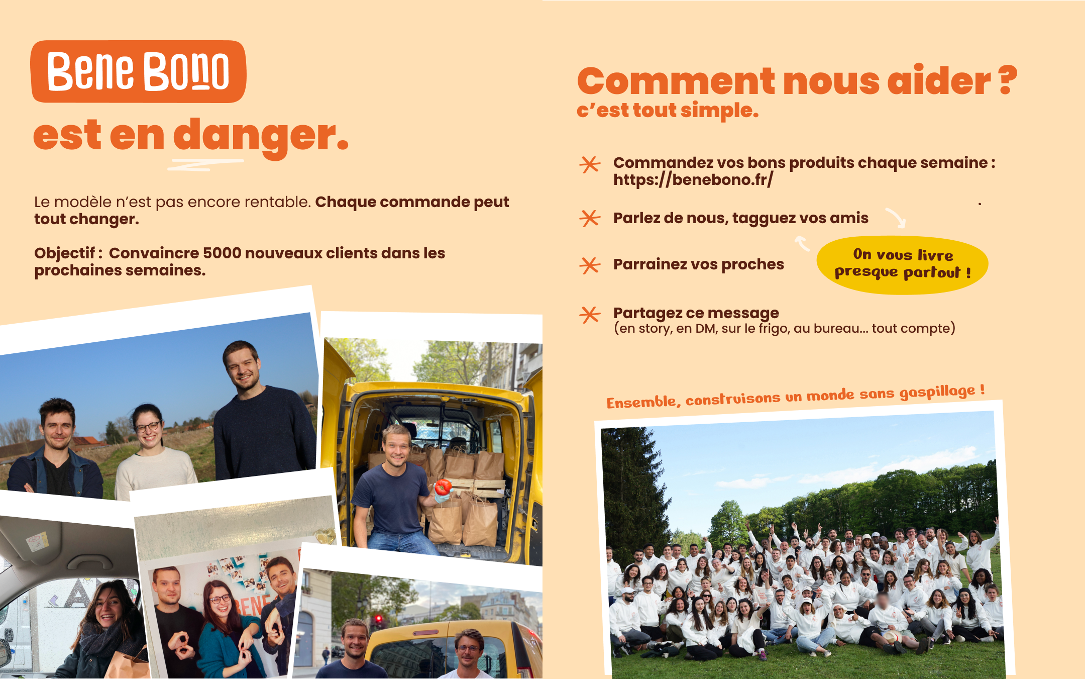 Bene Bono a besoin de nous !