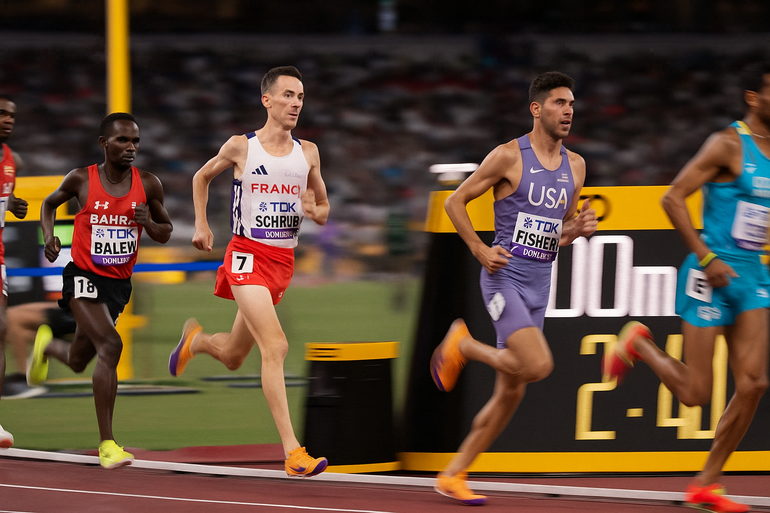 Yann Schrub coureur singulier sur le fond