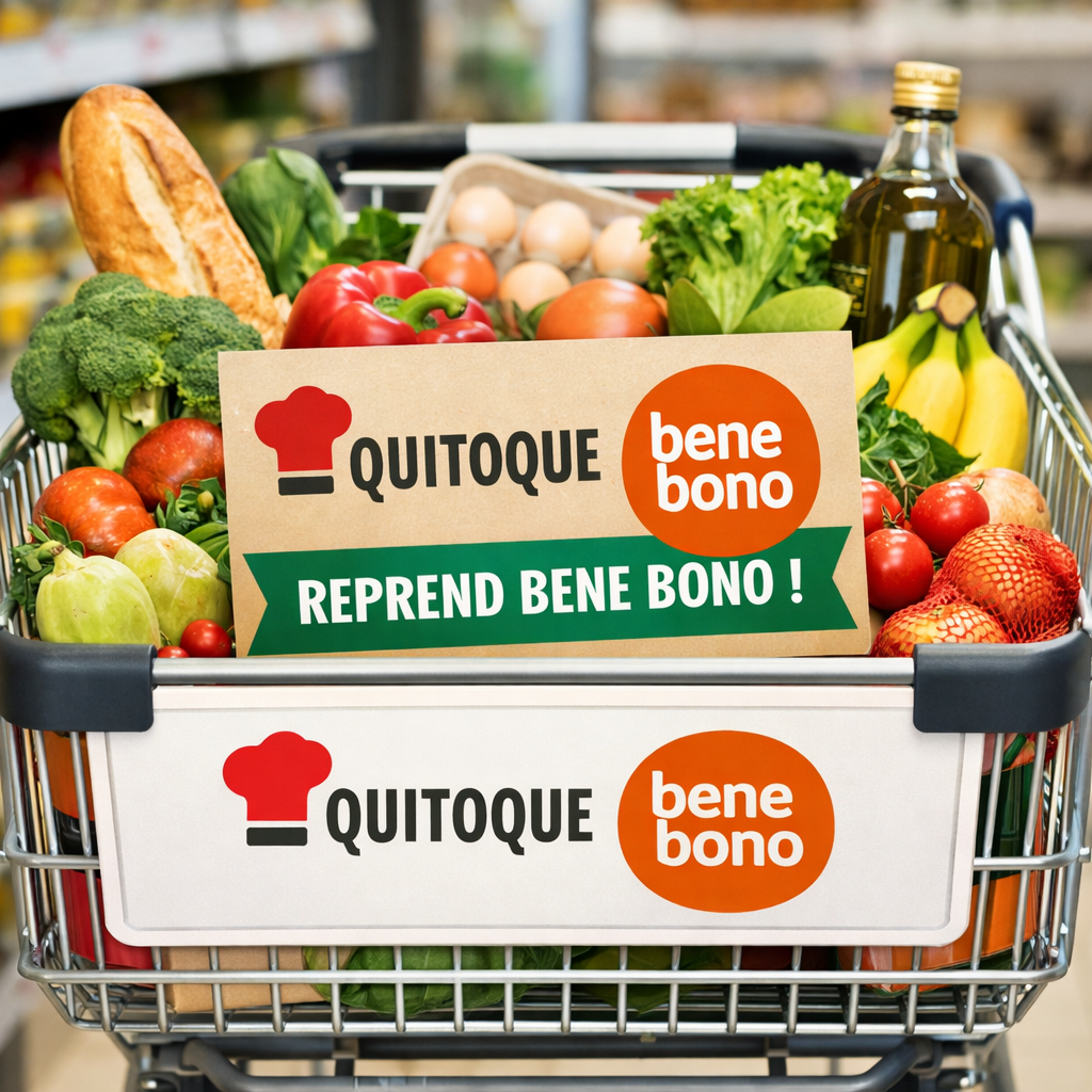 L'antigaspi de Bene Bono dans le panier de Quitoque