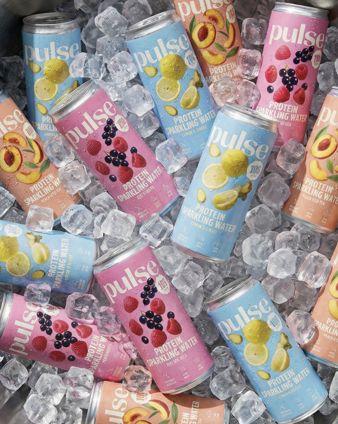 Pulse Protein — L'eau pétillante protéinée qui bouscule les codes