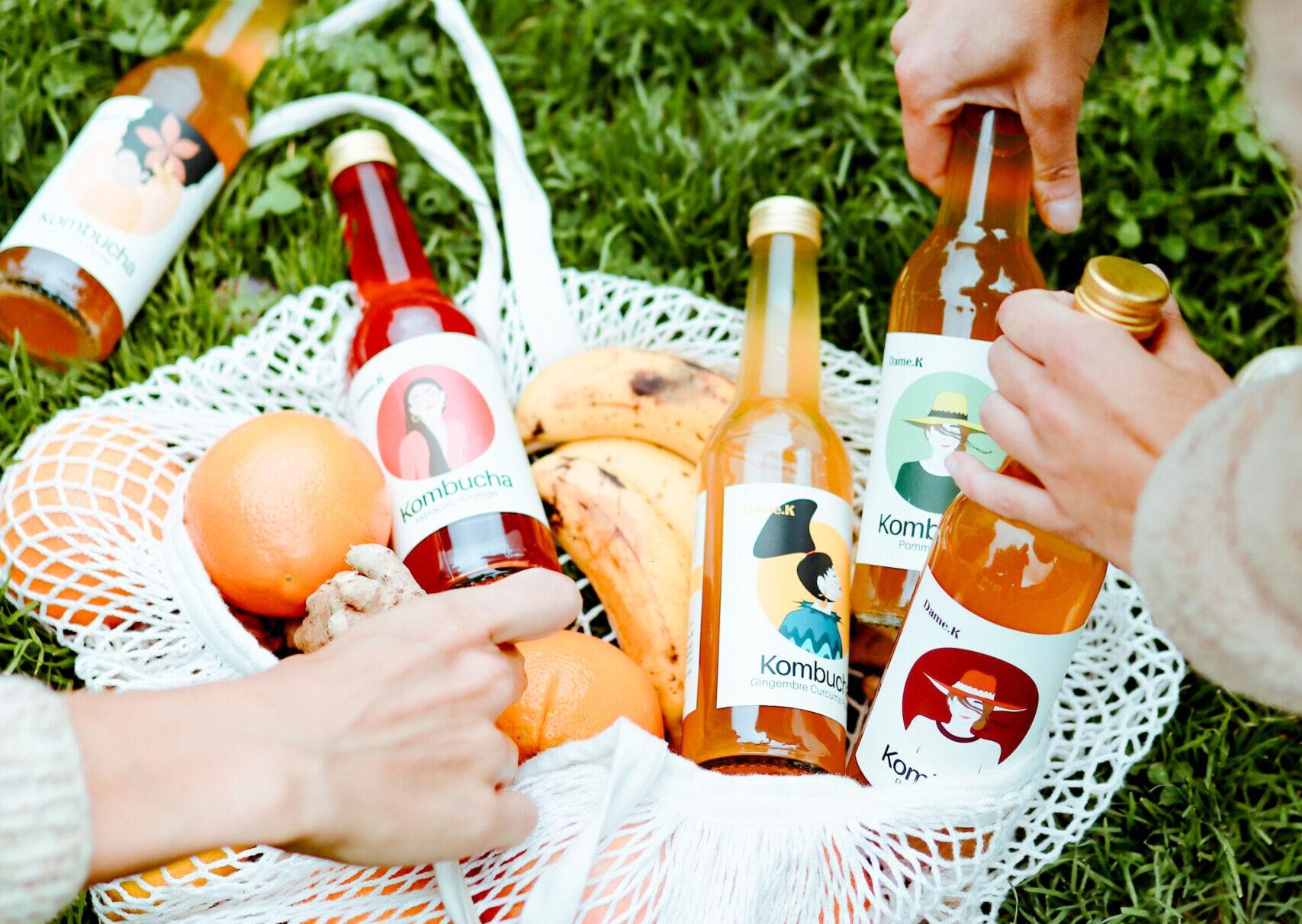 Dame.K : la micro-brasserie ariégeoise qui fait du kombucha bio brut