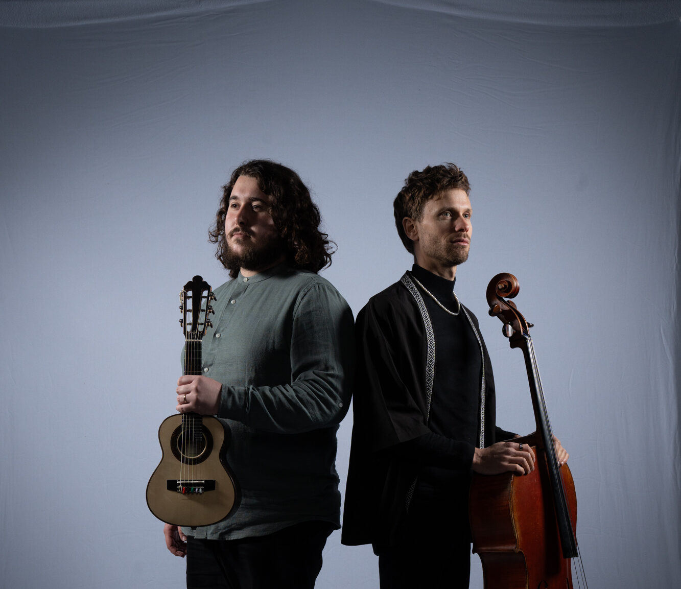 CosmoJazz au Lac d'Oô : le duo Latil-Donato, violoncelle et cavaquinho, le 31 juillet