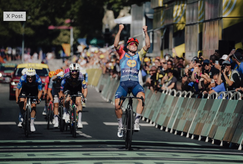 Tour 2026 étape 4 : victoire Pedersen à Foix, Traeen en jaune