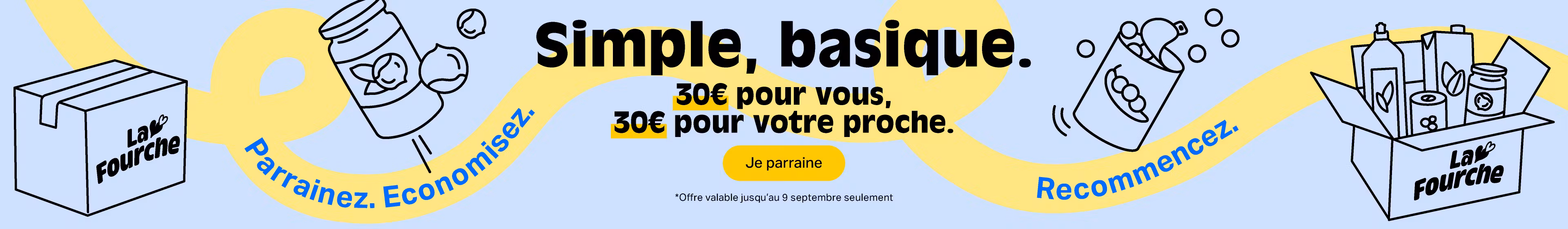 La Fourche : l'adhésion bio à moitié prix pour la rentrée, code VOWENI52
