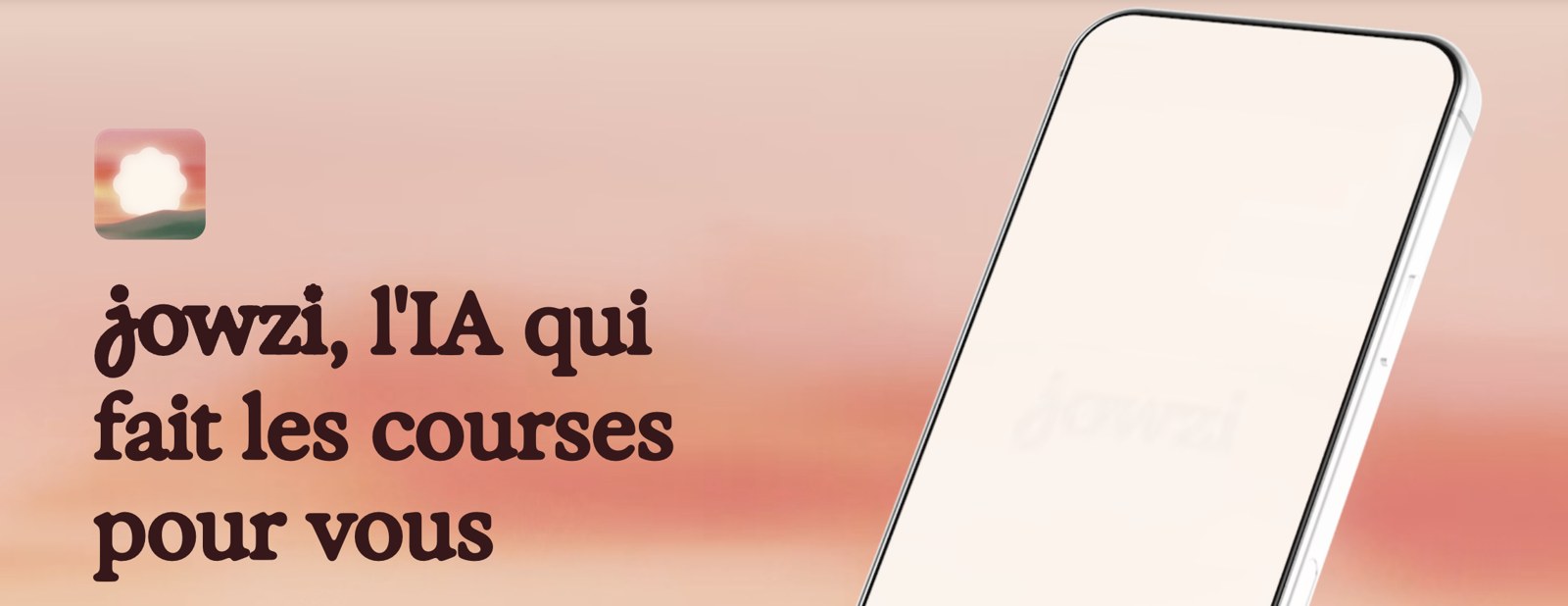 Jow lance Jowzi, l'agent IA qui fait vos courses à votre place