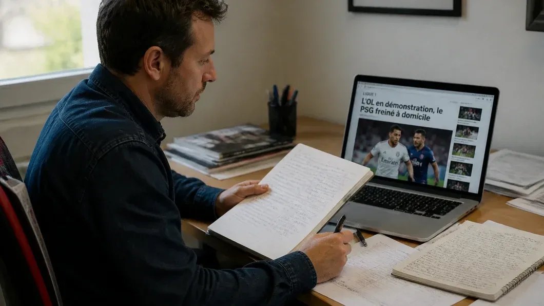 Recouper une information de mercato avant de la relayer, notes et site d'actualité football