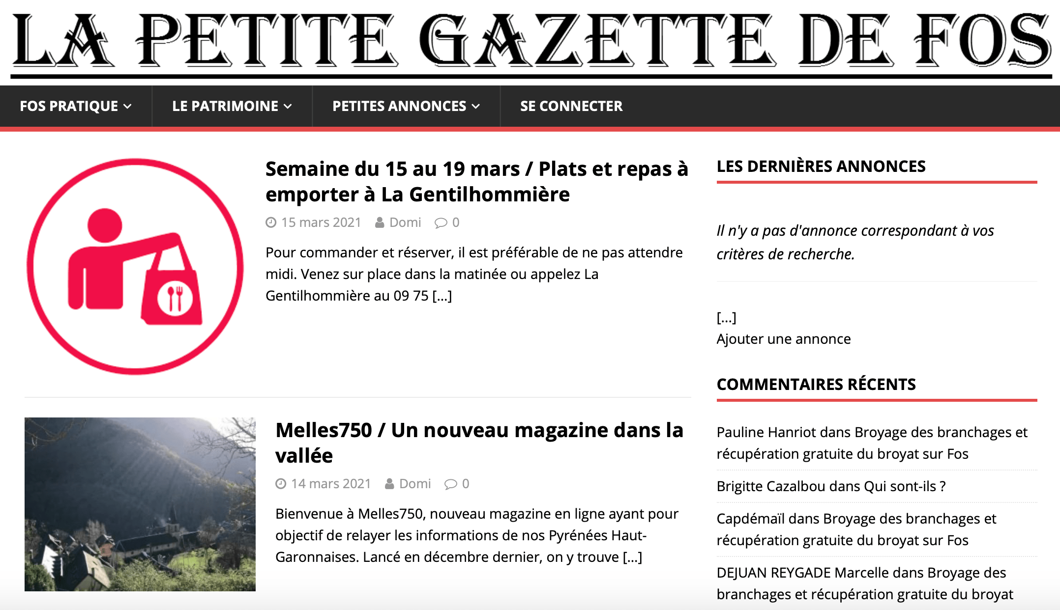 La gazette de Fos (31440)