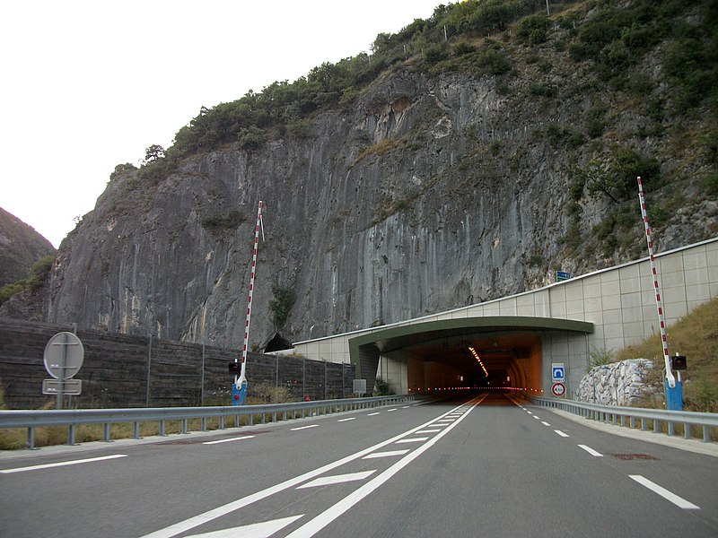 Ouverture du tunnel de Saint-Béat
