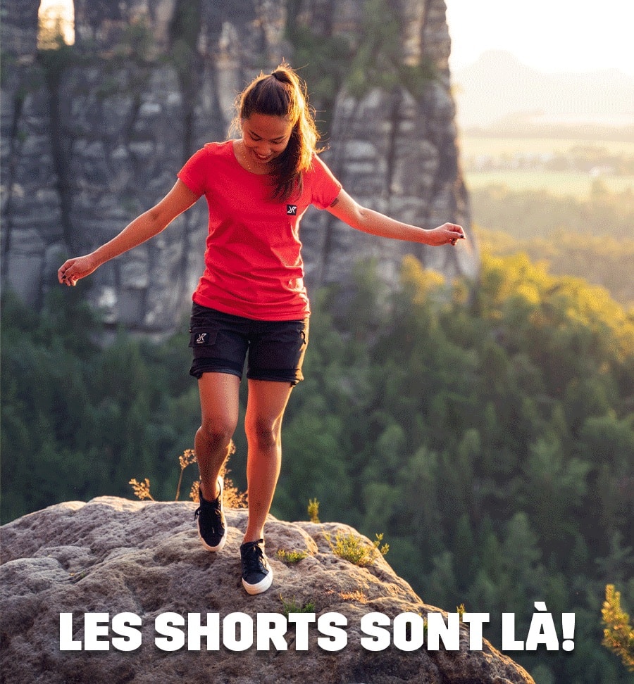 Des shorts pour la randonnée
