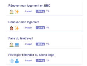 Passer à l'action Nos GEStes climat