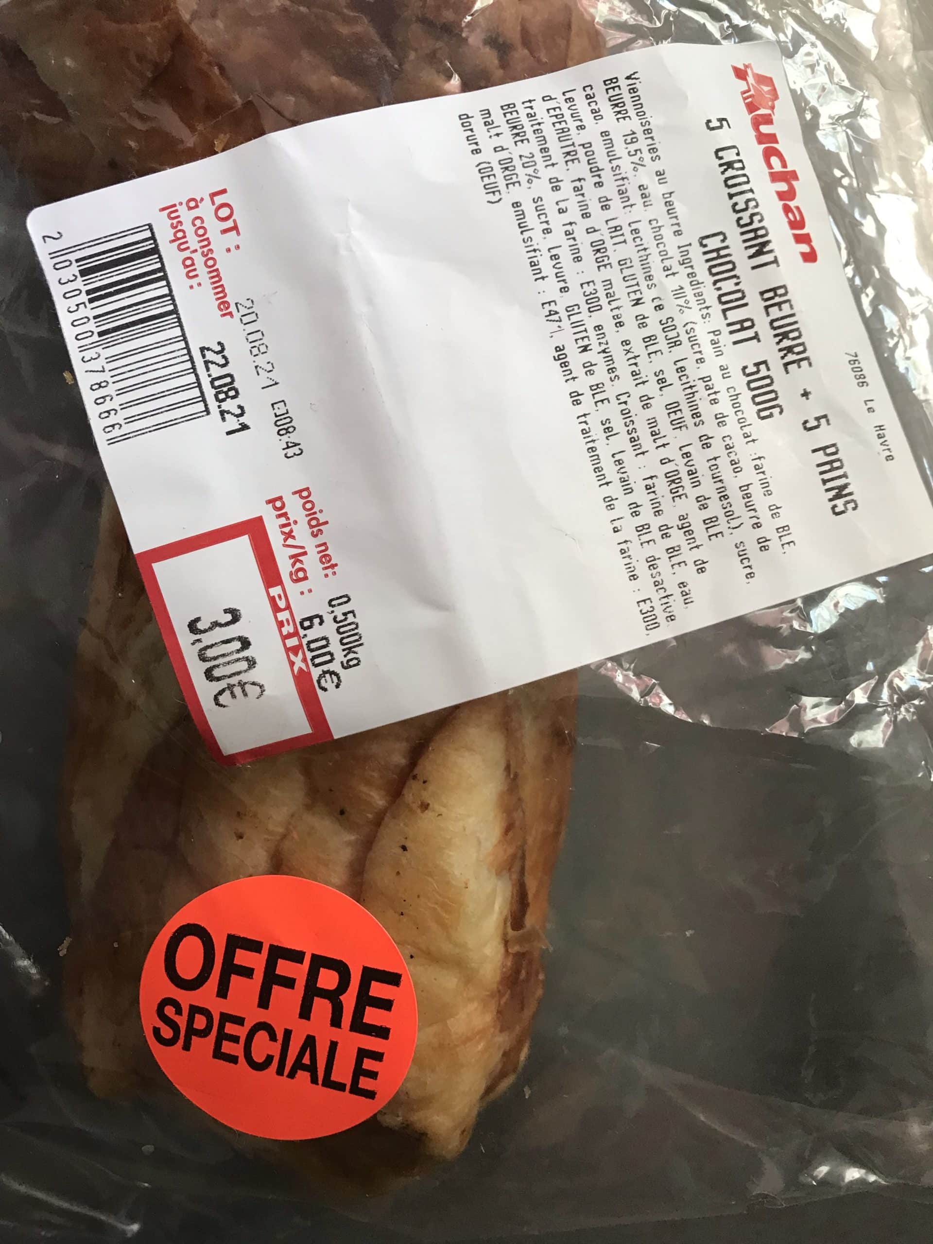 Croissant Chocolatine Chimie