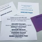 Résultat élection municipale partielle Saint-Béat-Lez
