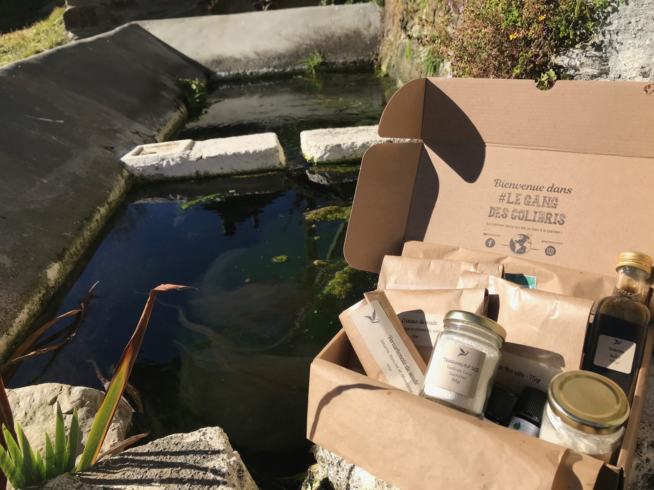 Les petits colibris kit produits ménagers naturels et zéro déchet