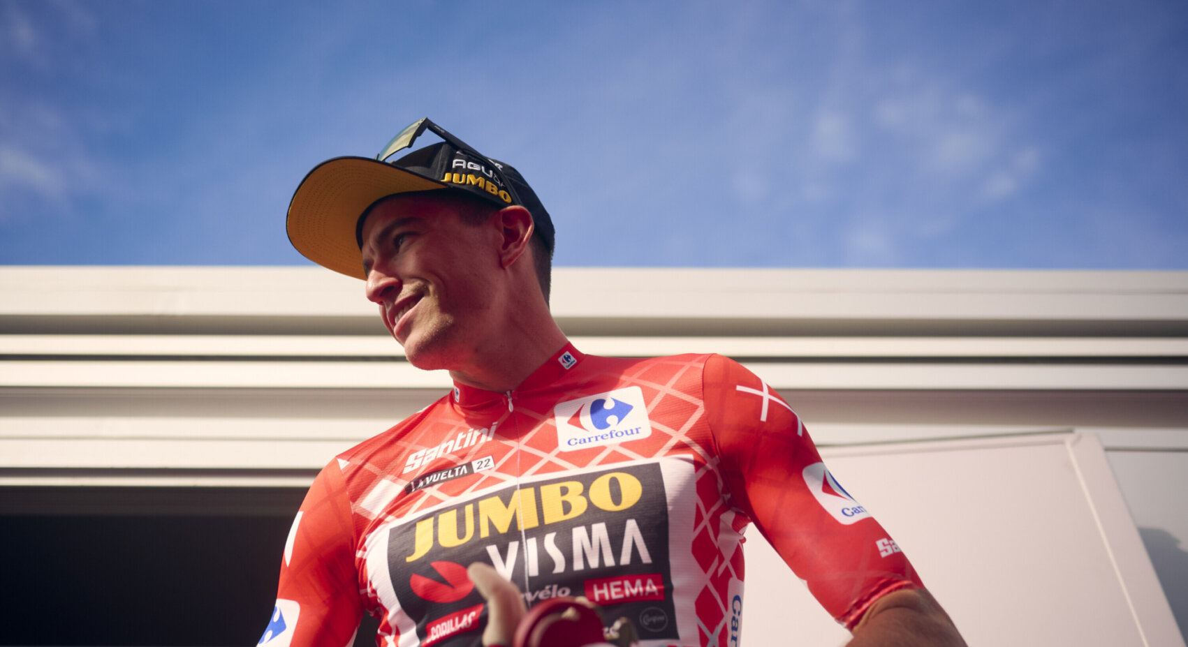Vuelta 2022 Edoardo Affini Maillot Rouge