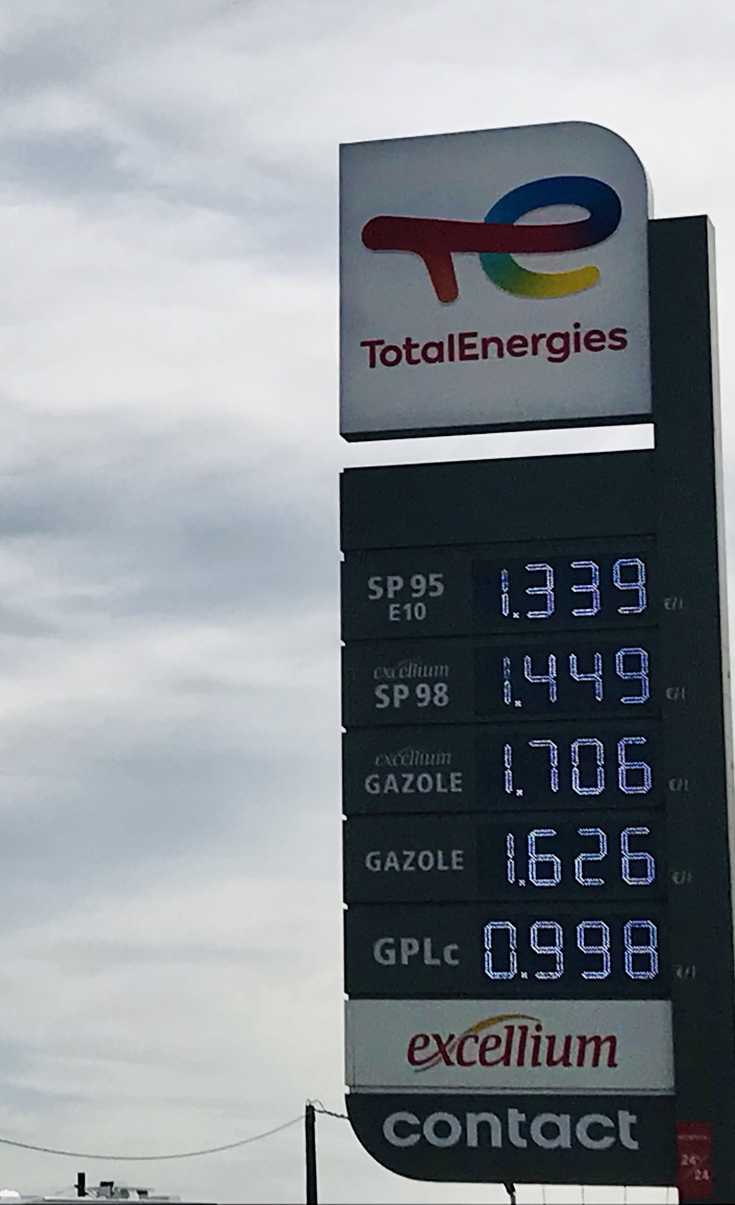 Remise 30 centimes carburant Total Energies