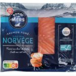 Leclerc saumon fumé toxique Ronde des mers Marque Repère