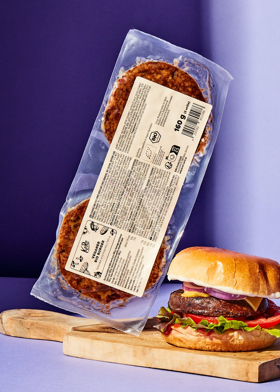 Steak végétal bio burger Koro