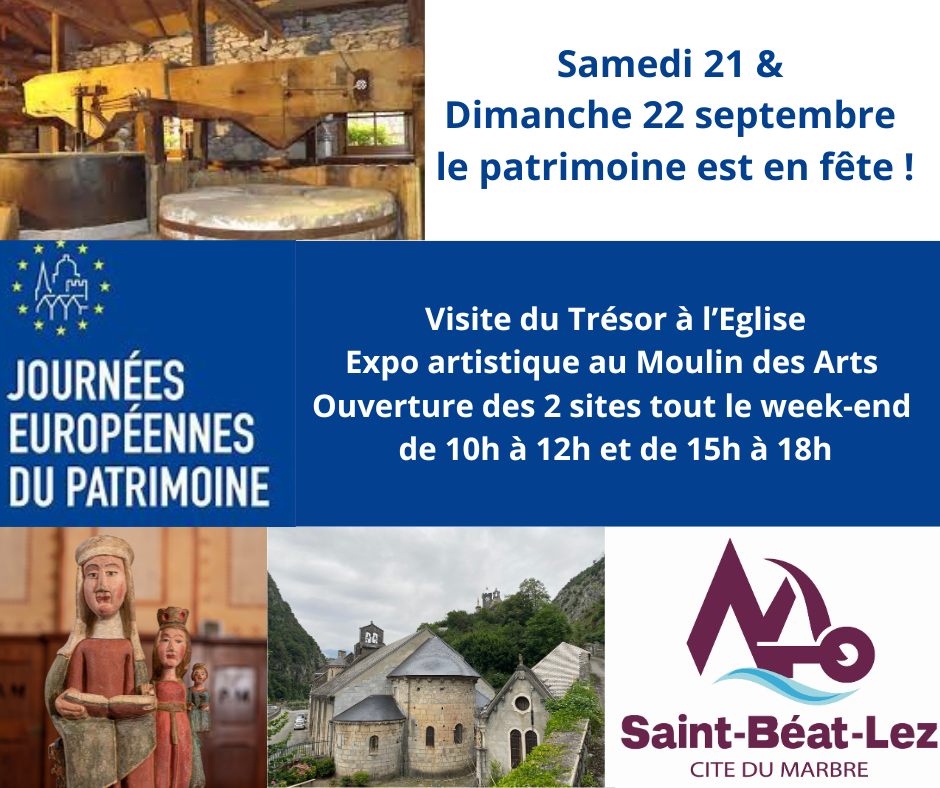 Journées du patrimoine Saint-Béat-Lez