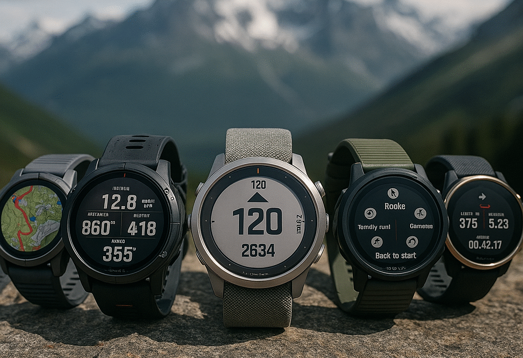 Top 5 des meilleures montres GPS 2025