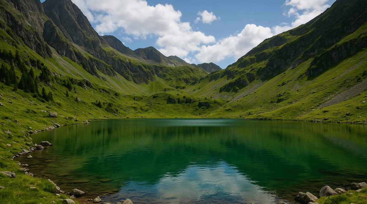 Randonnée au lac Vert