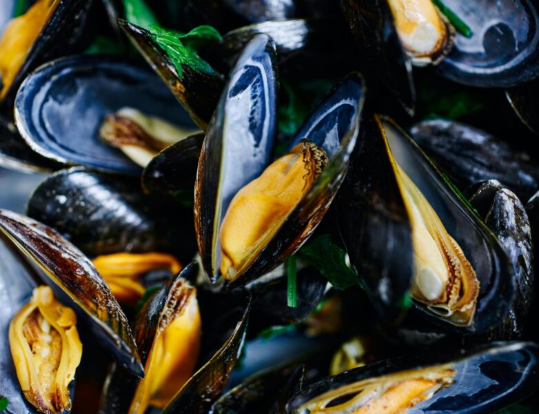 Moules à la corde