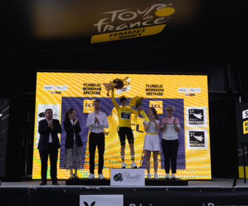 Vos Marianne premier maillot jaune tour de France femmes 2025