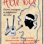 Alte Voce Corse concert à Melles