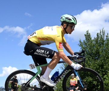 Paul Lapeira Tour de Pologne maillot jaune