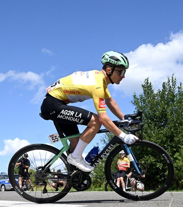 Paul Lapeira Tour de Pologne maillot jaune