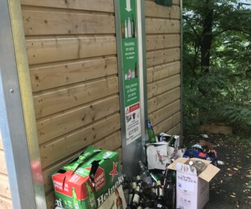 surtourisme Pyrénées déchets