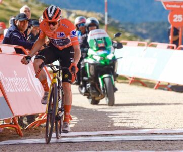 Madrid arrivée Vuelta 2025 Jonas Vingegaard