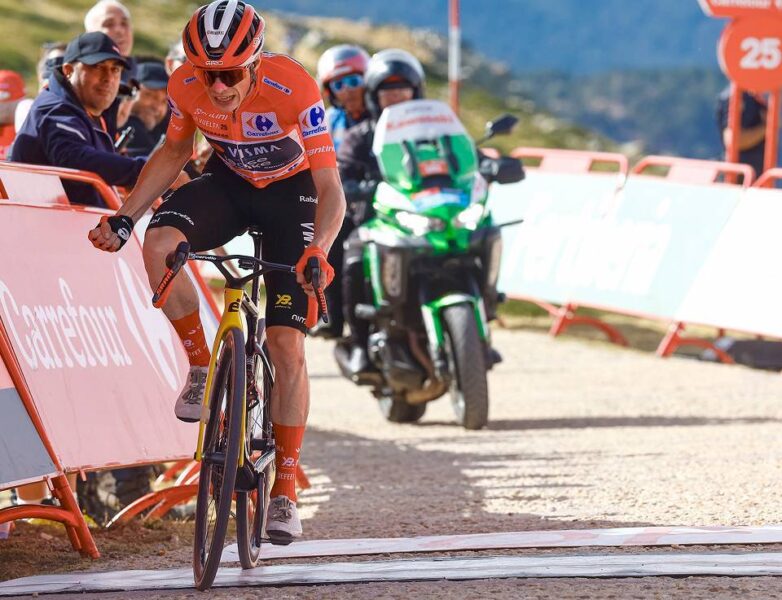 Madrid arrivée Vuelta 2025 Jonas Vingegaard