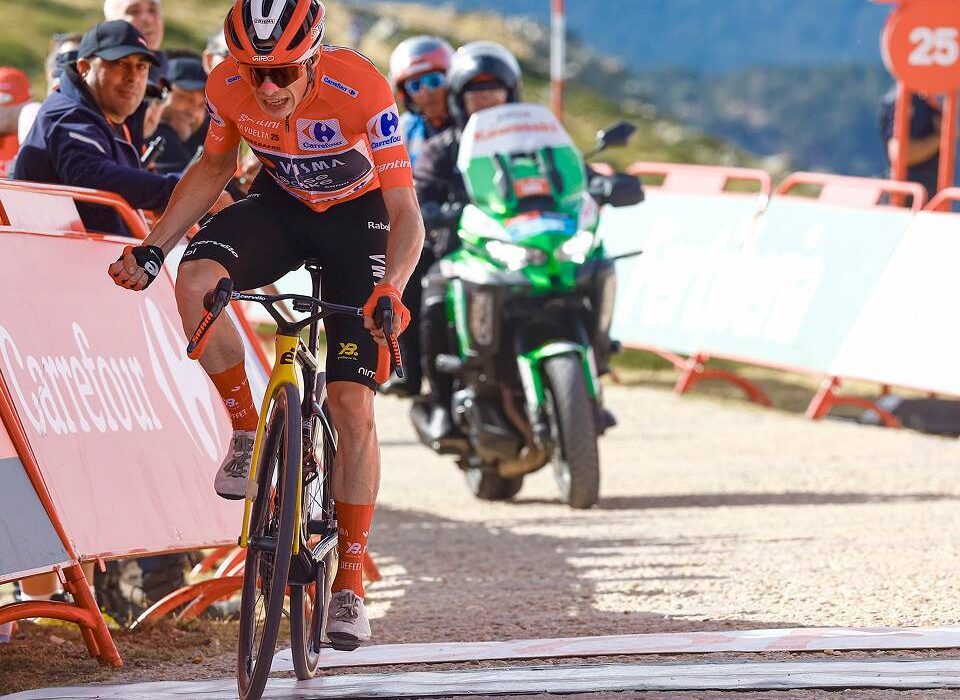 Madrid arrivée Vuelta 2025 Jonas Vingegaard