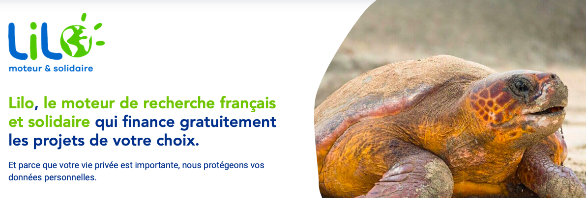 moteur de recherche lilo ecosia