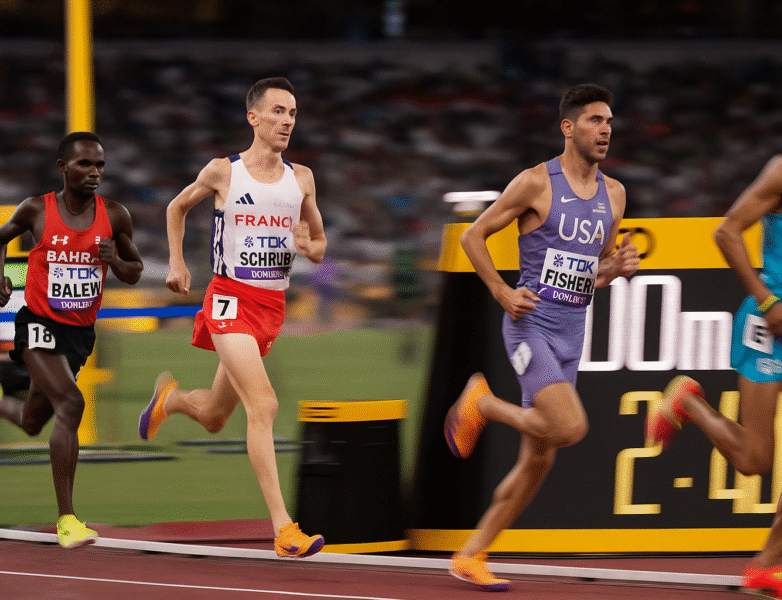 Schrub finale 5000 mètres Tokyo