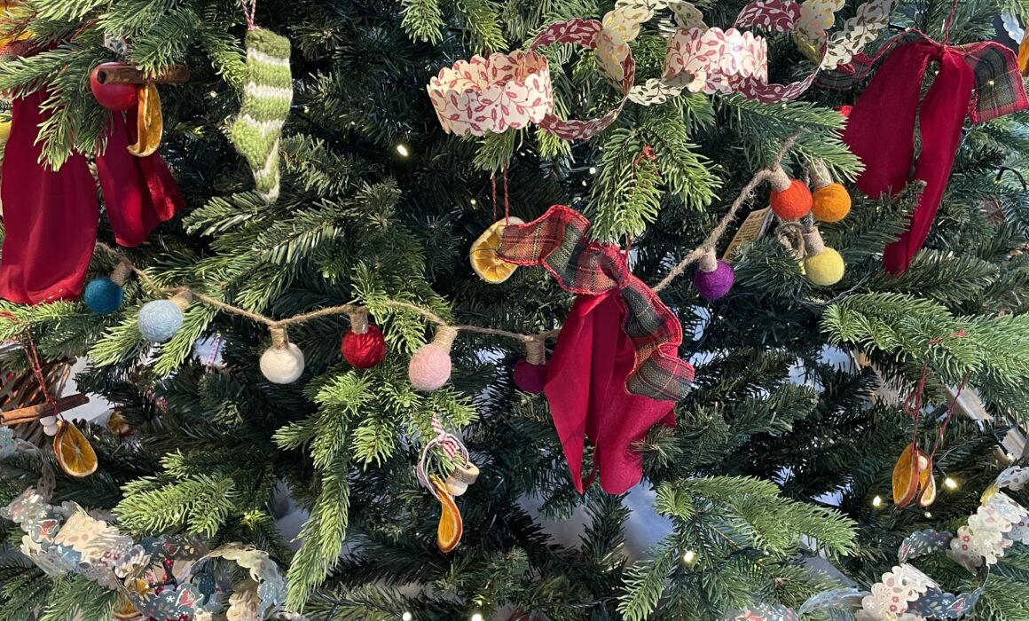 sapin de Noël décoration coresponsable et durable