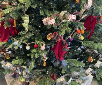 sapin de Noël décoration coresponsable et durable