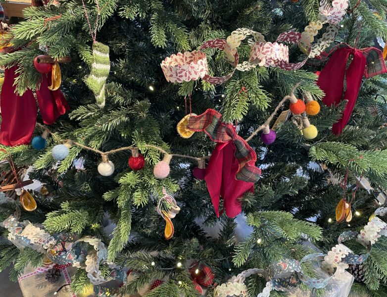 sapin de Noël décoration coresponsable et durable