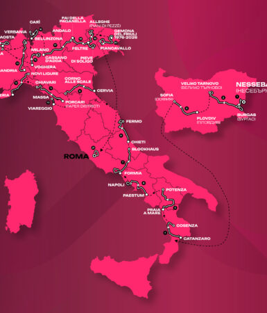 Giro 2026 parcours