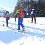 Le mourtis sans voiture ski de randonnée